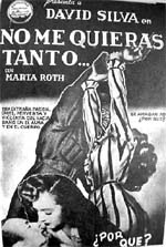 Cartel de la película No me quieras tanto
