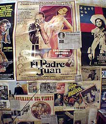Colección de carteles del escritor