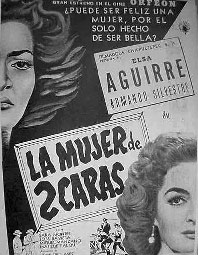 Cartel de La mujer de dos caras