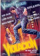 Cartel de película Violación