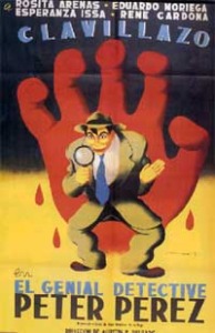 Cartel de El genial detective Peter Pérez
