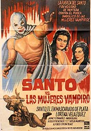 Cartel de la película Santo vs las mujeres vampiro