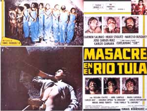 Cartel de la película Masacre en el río Tula