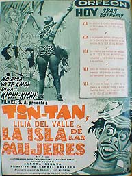Cartel de La isla de las mujeres