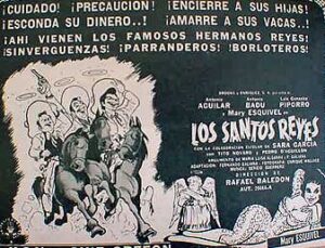 Cartel de Los santos reyes
