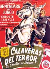 Cartel de la cinta Las calaveras del terror
