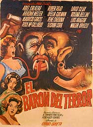 Cartel de la película El barón del terror