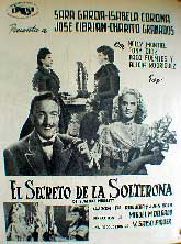 Cartel de El secreto de la solterona