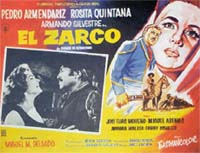 Cartel de El Zarco (Dir. Miguel M. Delgado, 1957)
