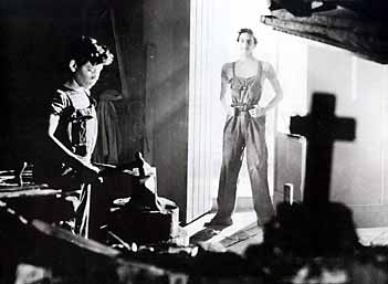 Alfonso Mejía y Roberto Cobo Calambres en Los olvidados (Dir. Luis Buñuel, 1950)