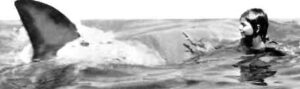 Escena de El niño y el tiburón