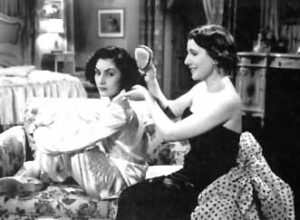 Bárbara Gil y Libertad Lamarque en La marquesa del barrio