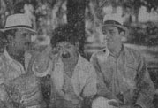 Carlos López Chaflán en escena de la película Tierra Brava (Dir. René Cardona, 1938)