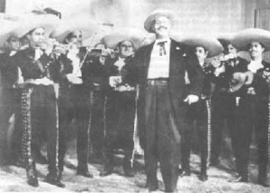 José Elías Moreno, en escena de Tres bribones