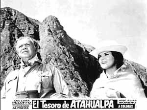 Cartel de la película El tesoro de Atahualpa