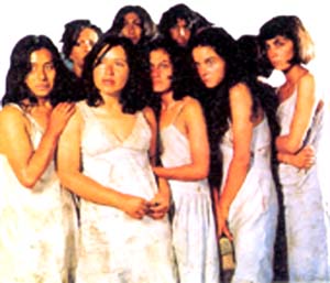 María Rojo, Tina Romero y Diana Bracho en Las poquianchis