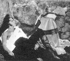 Fernando Allende y Fanny Cano en La güera Rodríguez