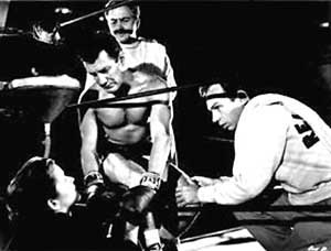 Ariadne Welter, Joaquín Cordero y Carlos Ancira en El boxeador