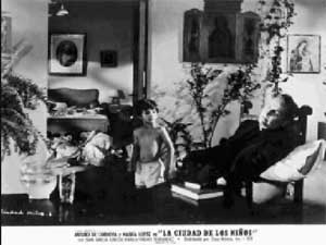 Rogelio Jiménez Pons y Arturo de Córdova en La ciudad de los niños