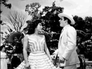 Flor Silvestre y Aldo Monti en Kermesse