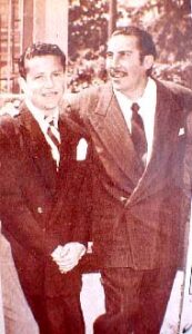 Benito Alazraki y Emilio Indio Fernández. Cinema Reporter. No. 845, 29 de septiembre de 1954. P.7