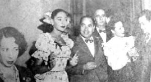 Columba Domínguez, Andrés Serrano, Francisco P. Cabrera y Dolores del Río
