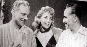 Tulio Demicheli con Silvia Pinal y Gabriel Figueroa