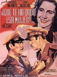 Cartel publicitario de la película ¿Qué te ha dado esa mujer?