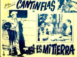Cartel de la cinta Así es mi tierra