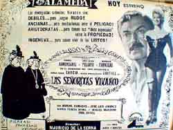 Pedro Armendáriz y Ana Luisa Peluffo en Las Señoritas Vivanco