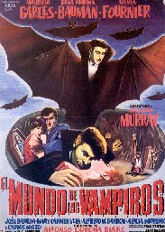 Cartel de la película El mundo de los vampiros