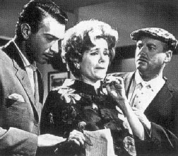 Mauricio Garcés, Rosita Quintana y Alfredo Varela Jr en Amorcito Corazón